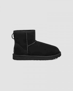 UGG Classic Mini II Boot Støvler Børn Sort | DKQ8685M