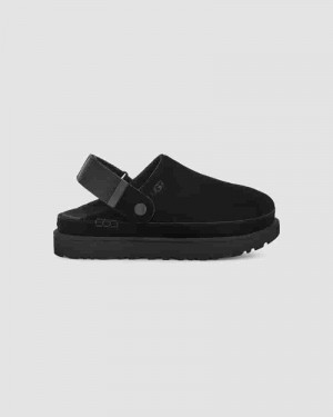 UGG Goldenstar Clog Sandaler Dame Sort | DKF8567D
