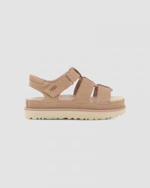 UGG Goldenstar Strap Sandaler Dame Brune | DKK8563O