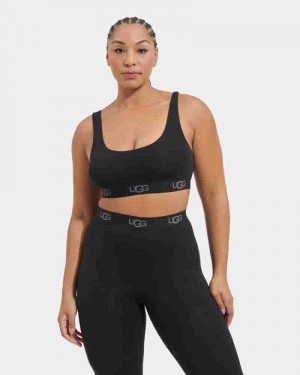 UGG Gwendolynn Bralette BH Dame Sort | DKN8504W