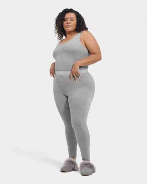 UGG Paloma Leggings Dame Grå | DKM8503Q
