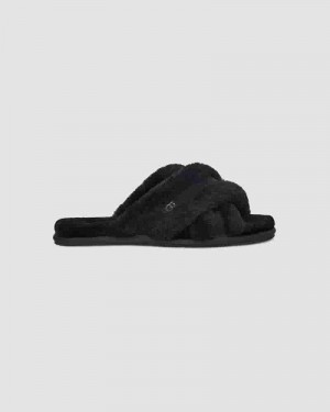 UGG Scuffita Tøfler Børn Sort | DKO8728K