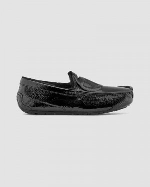 UGG X Telfar Loafer Crinkle Tøfler Herre Sort | DKV8662R